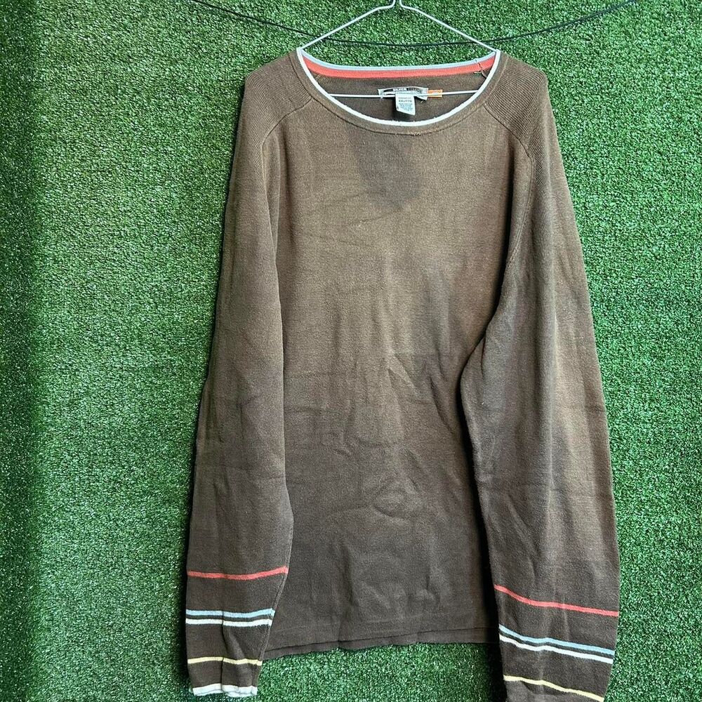 Quiksilver Men's Brown and Khaki Shirt